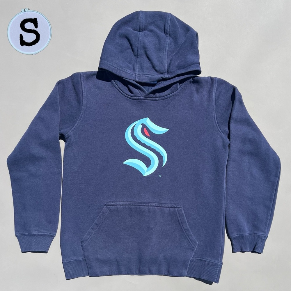 Seattle Kraken NHL Navy Hoodie Sweatshirt